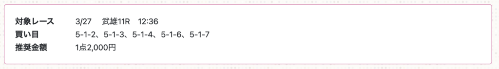 チャリ活_無料予想