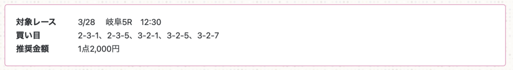 チャリ活_無料予想