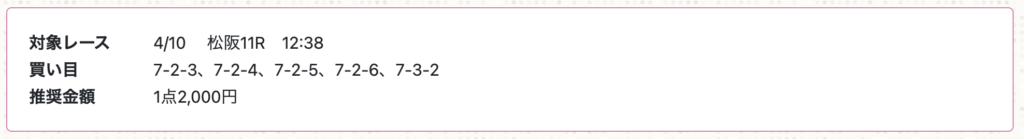 チャリ活_無料予想